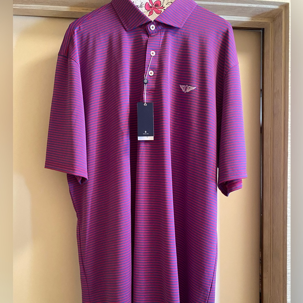 XXL Olympic club holderness & bourne polo shirt